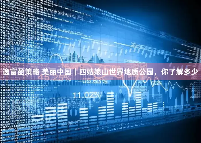 逸富盈策略 美丽中国｜四姑娘山世界地质公园，你了解多少