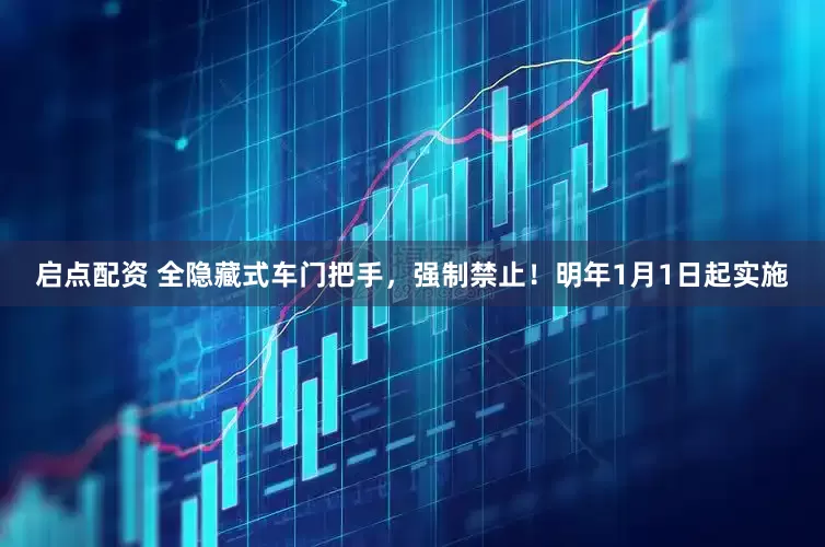 启点配资 全隐藏式车门把手，强制禁止！明年1月1日起实施